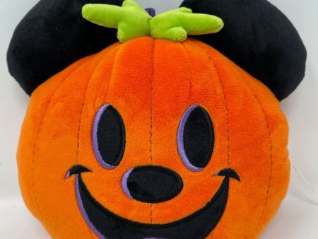 Disney Parks Harveys Halloween Mickey Mouse Pumpkin Plush Crossbody Bag 2021 NWT Online Hot Sale