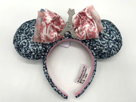 Disney Parks Epcot Paris France Eiffel Tower Minnie Mouse Ears Headband Toile Discount