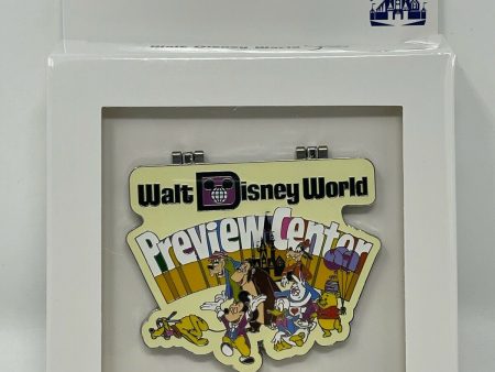 Disney Parks WDW 50th Anniversary Vault Collection Preview Center Jumbo Pin LE Supply