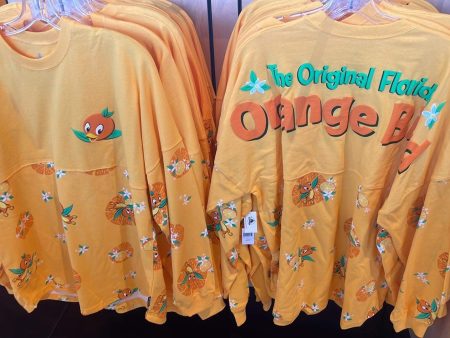 Disney Parks Orange Bird Spirit Jersey EPCOT Flower Garden Festival 2022 M L ONLY Online