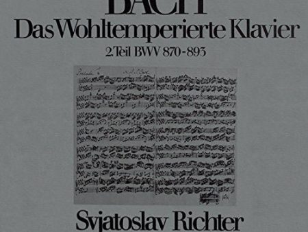 SVIATOSLAV RICHTER - BACH: DAS WOHLTEMPERIERTE KLAVIER VO L. 2 (CD) Online now