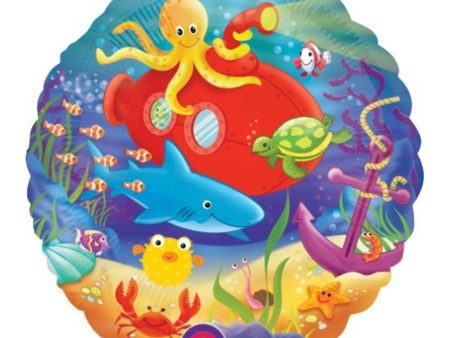 Deep Sea Fun Foil Balloon 18in Hot on Sale