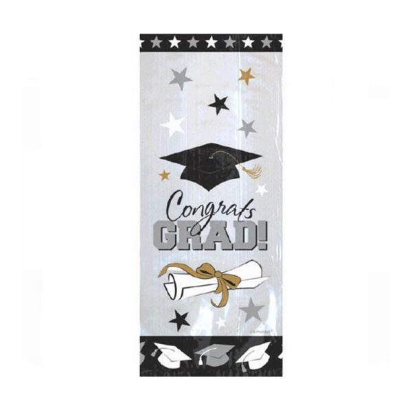 Graduation Cello Bags 11.5in x 4.25in 20pcs Sale