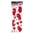 Foot Prints Vinyl Floor Decor For Discount