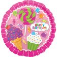 Sweet Shop Birthday Foil Balloon 45cm For Sale