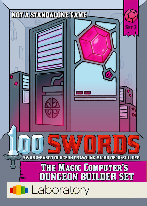 100 Swords: The Magic Computer s Dungeon Builder Set Fashion