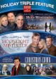 HOLIDAY TRIPLE FEATURE (THE MOST WONDERFUL TIME OF THE YEAR  MOONLIGHT & MISTLETOE  THE CHRISTMAS CHOIR) Discount